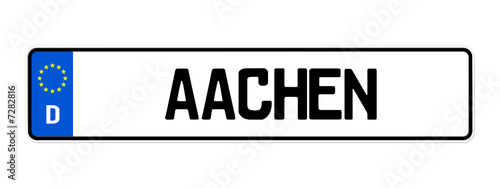 kennzeichen aachen