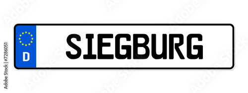 kennzeichen siegburg