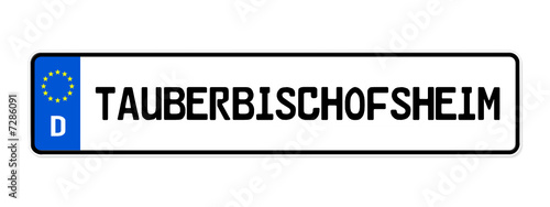 kennzeichen tauberbischofsheim