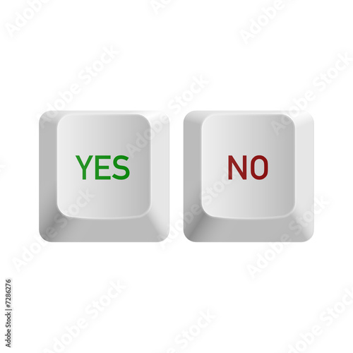 tasten yes no