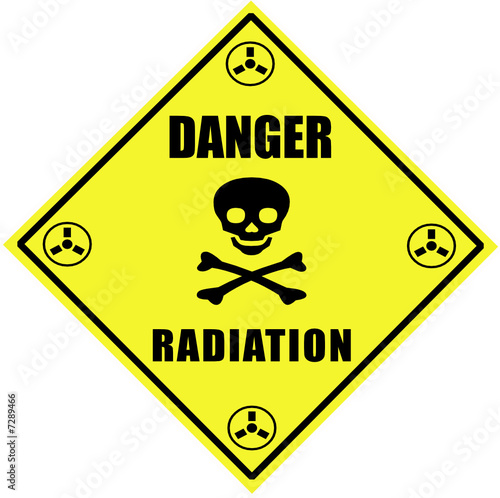 "Danger  - Radiation" 