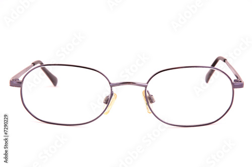 Reading glasses isolated