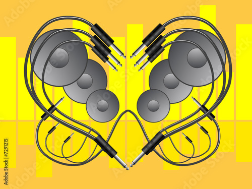 abstract dance club background
