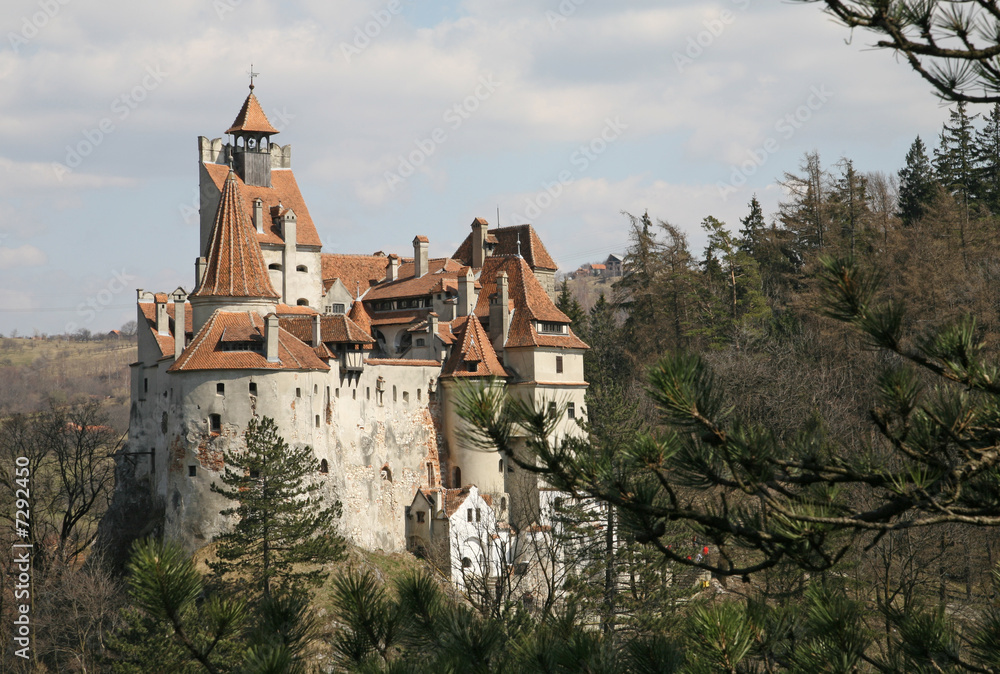 Dracula's castle: horizontal