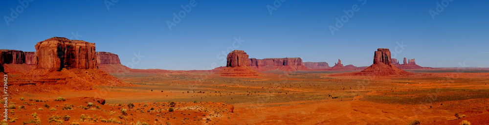 Naklejka premium Monument Valley Panoramic