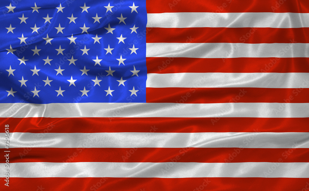 Naklejka premium United States Flag 3