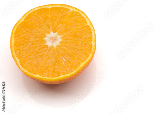 half of orange