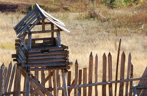 old style guard tower