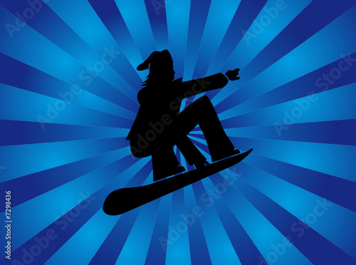 Snowboarder - Grab