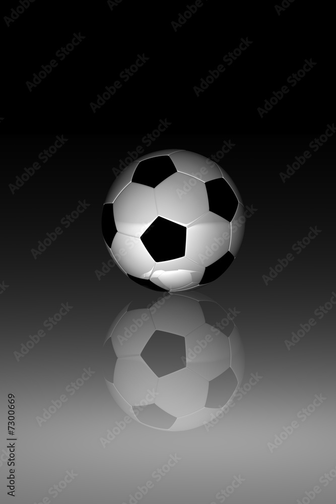 Naklejka premium Soccer Ball