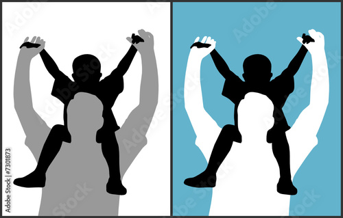 Father and son