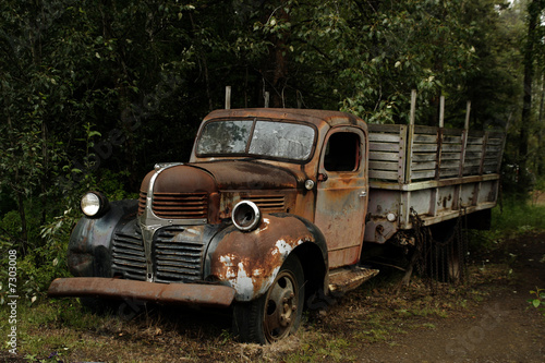 Abandoned car