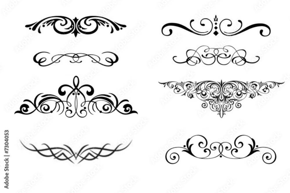 SET OF DECORATIVE ELEMENTS SET OF DECORATIVE ELEMENTS