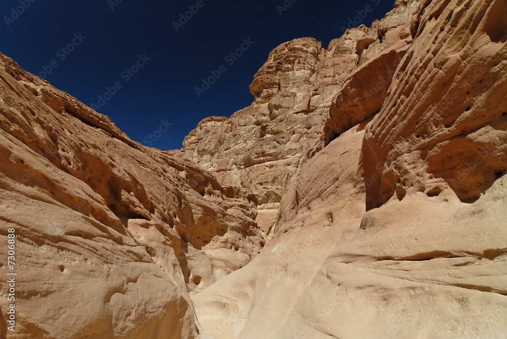 COLOURED CANYON IN THE SINAI DESERT