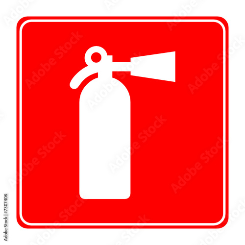 feuerlöscher schild