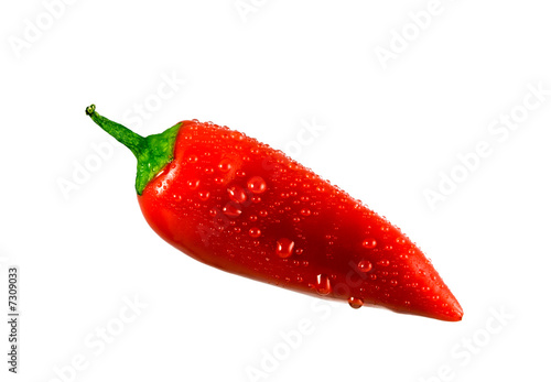 Sweaty sweet red pepper