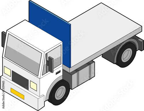 Isometric Dump Truck 2
