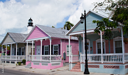 Obraz na plátne Key West Cottages