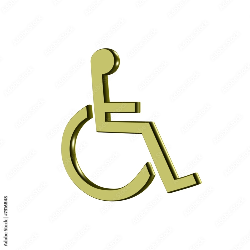 behindert symbol behindert symbol