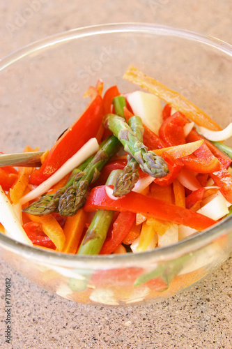 Poêlée de légumes estivale