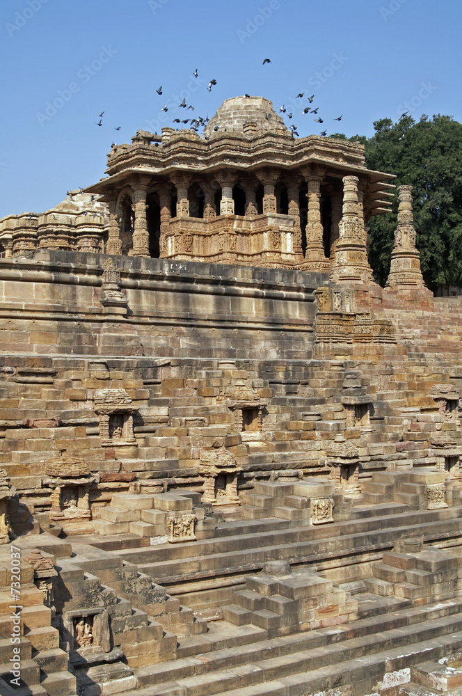 Ancient Hindu Temple at Modhera, India