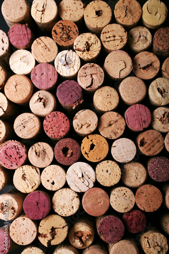 Wine corks background