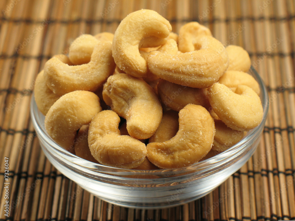 Cashews in a Small Bowl Cashews in a Small Bowl