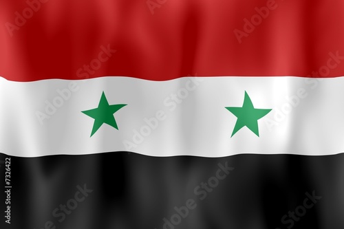 drapeau syrie froissé syria crumpled flag