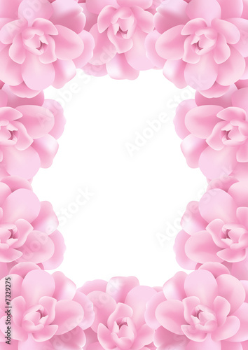 Flowers frame