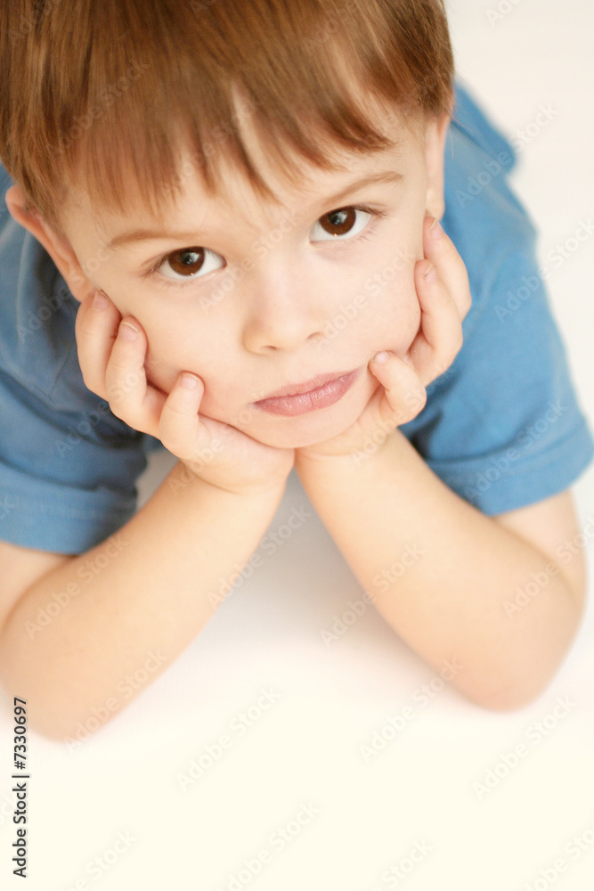 The sight of the sad child which looks in the chamber The sight of the sad child which looks in the chamber