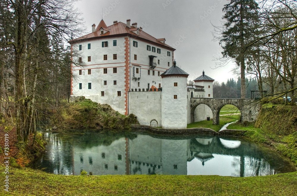 Obraz premium grad sneznik