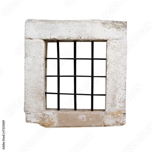 Window of an ancient prison cell