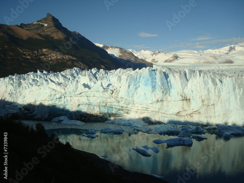 Front d'un glacier