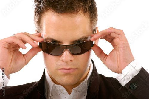 Young Business Man With sunglasses