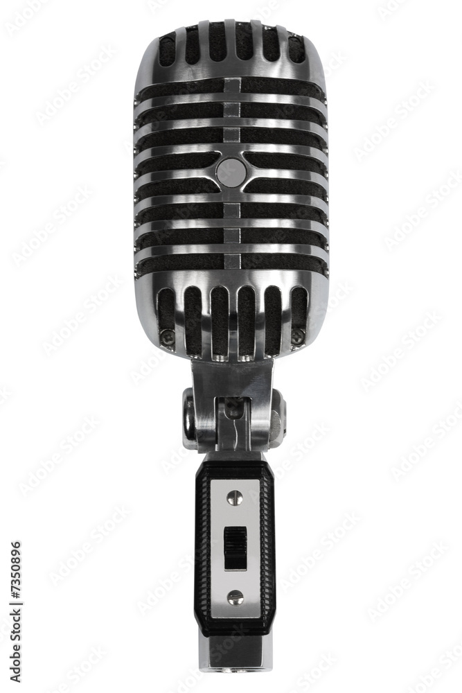 Fototapeta premium Beautiful old microphone