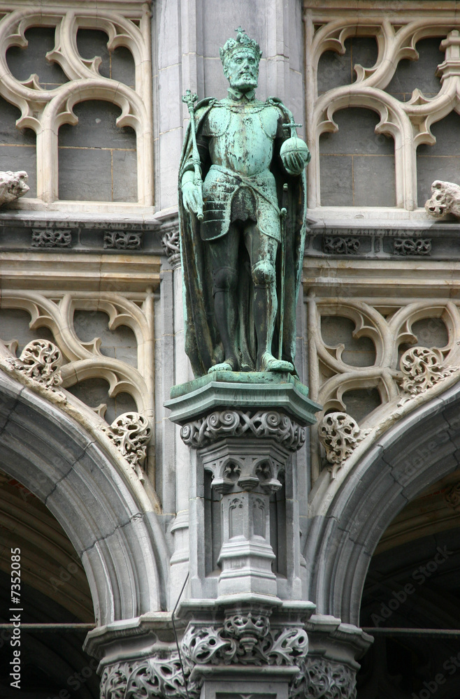 Brussels statue