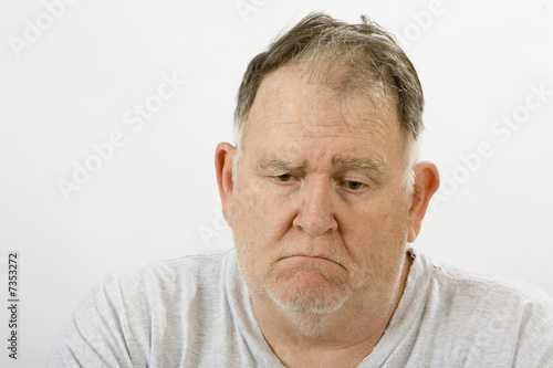 Big guy depressed
