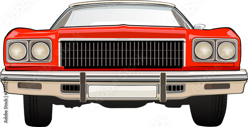 Chevrolet. Retro Car.