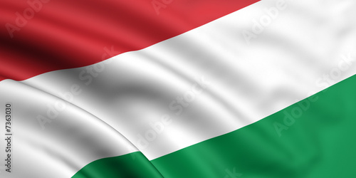 Flag Of Hungary photo