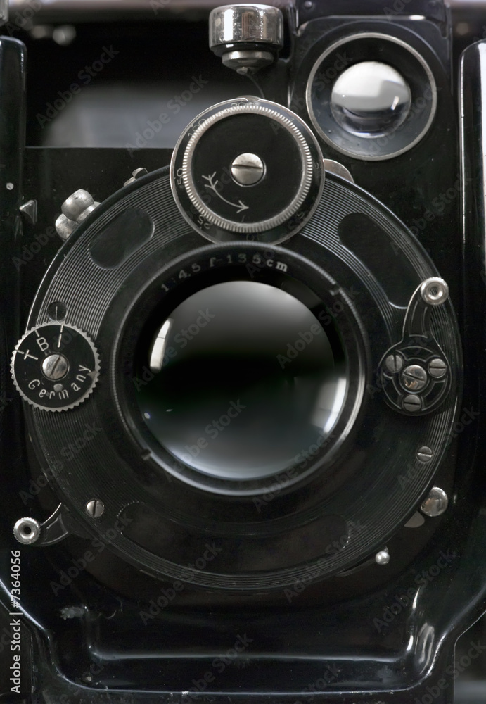 Old photographic camera Old photographic camera