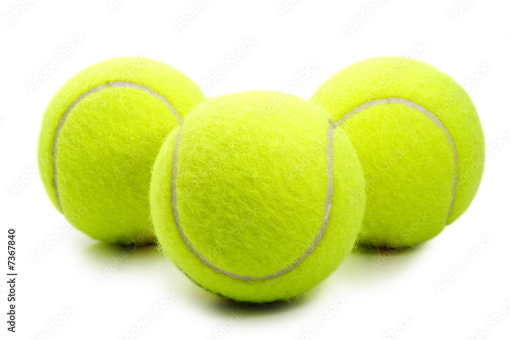 yellow tennis ball