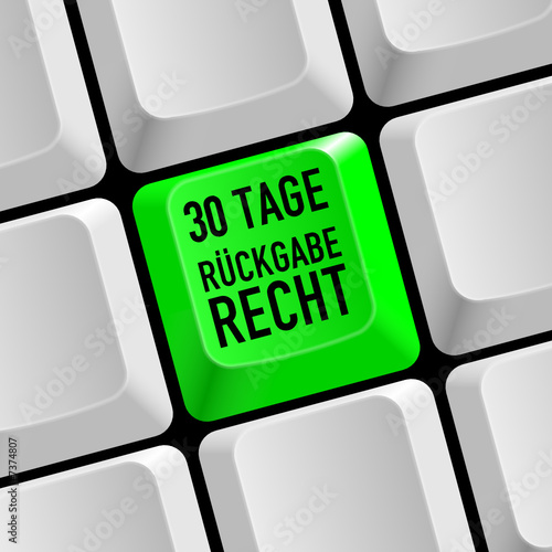 taste 30 tage rückgaberecht