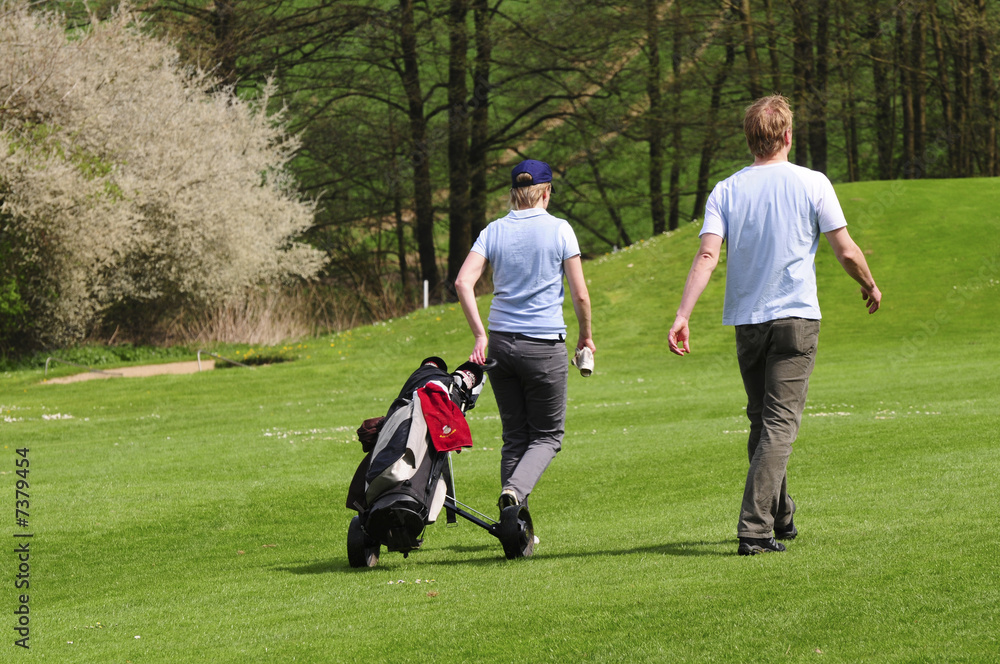 Obraz premium Golfen