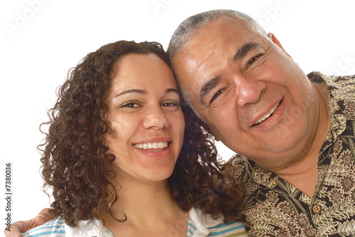 Dad with his daughter