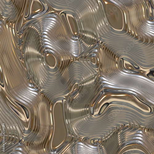 liquify metal abstract background