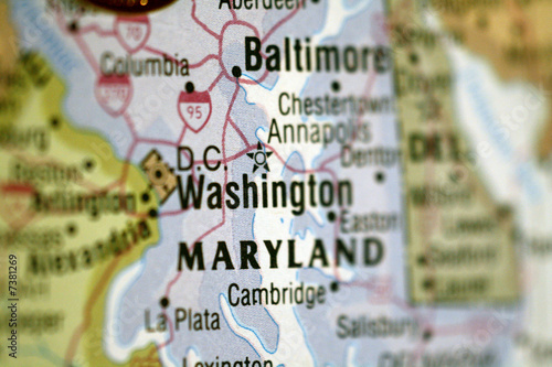 Map of Washington DC