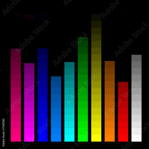 color bars for monitor calibration © Mario Lopes