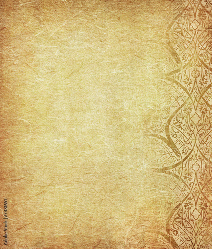 grunge floral background with space for text or image