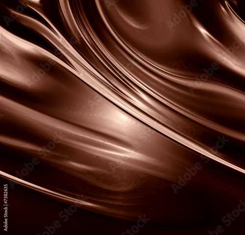 Chocolate swirl photo