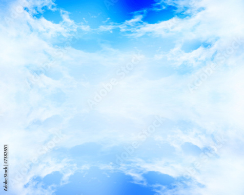 Obraz na plátně Clouds background